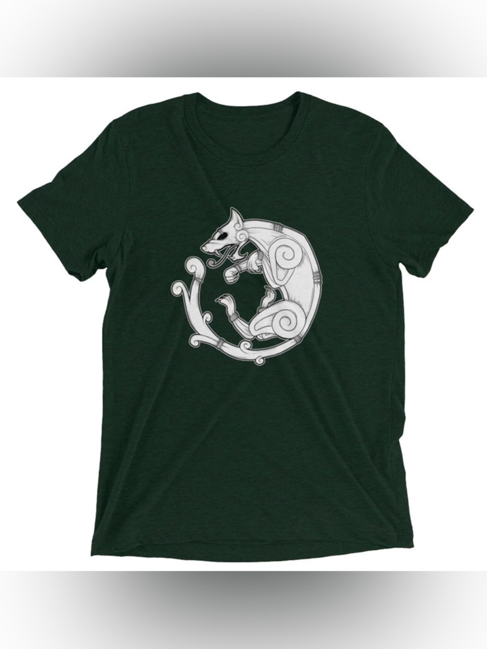 Viking Wolf Graphic T-Shirt - The Dark Horse Workshop - Medium